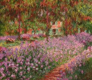 Il giardino a Giverny, 1900